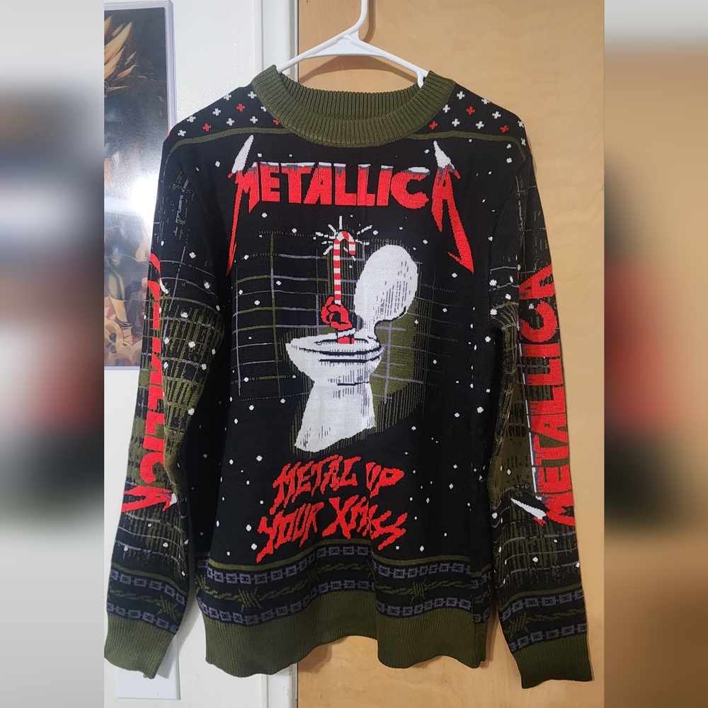 NEW Metallica Christmas Sweater